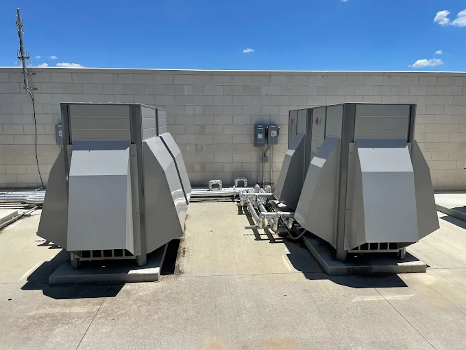 Unidades de condensación de refrigeración comercial en azotea servicio y mantenimiento San Antonio